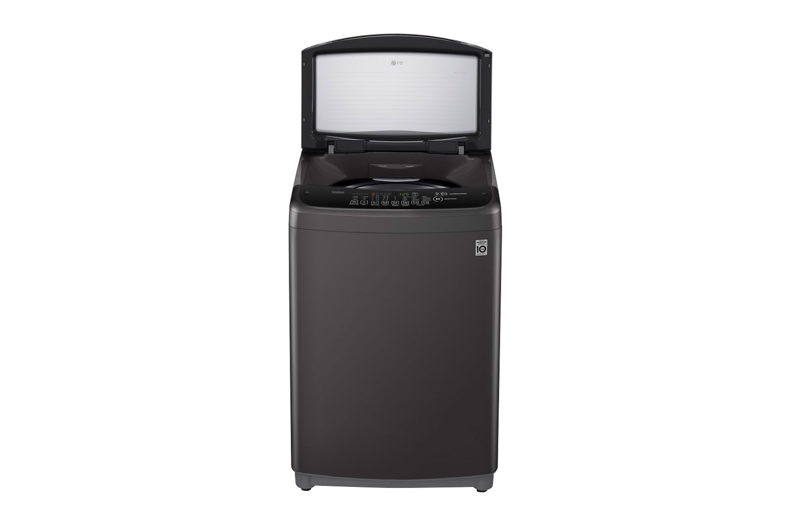 LG Lavadora de 16Kg, Smart Inverter con TurboDrum™, negro claro, WT16BSB