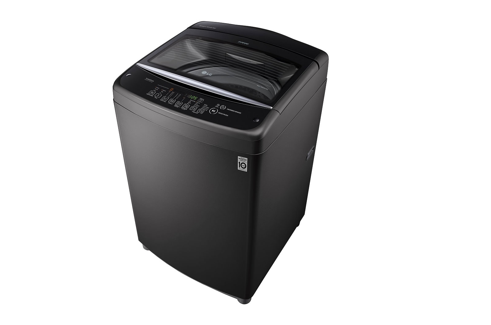 LG Lavadora de 16Kg, Smart Inverter con TurboDrum™, negro claro, WT16BSB