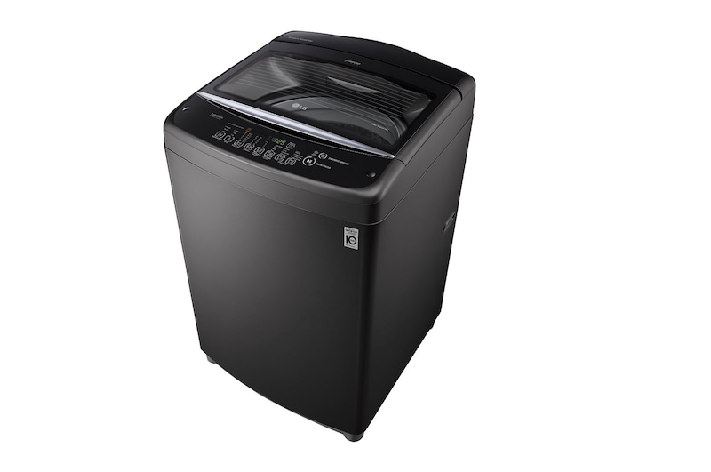 LG Lavadora de 16Kg, Smart Inverter con TurboDrum™, negro claro, WT16BSB