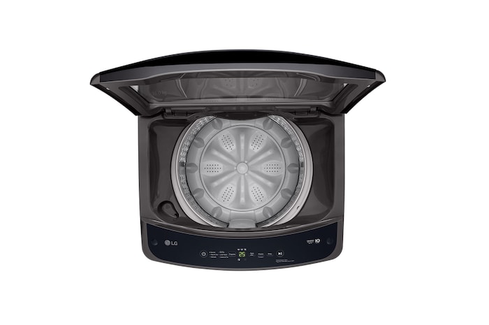 Top view with door open