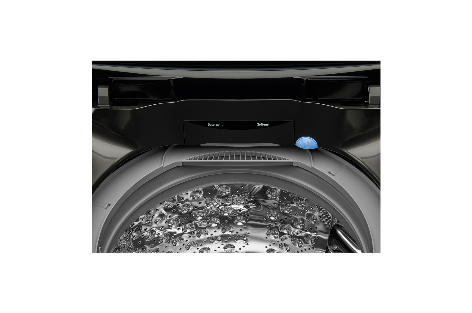 LG Lavadora de 17Kg, TurboWash 3D y ThinQ, negro platino, WT17BSS6H