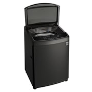 LG Lavadora de 17Kg, TurboWash 3D y ThinQ, negro platino, WT17BSS6H