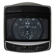 LG Lavadora de 17Kg, TurboWash 3D y ThinQ, negro platino, WT17BSS6H