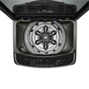 LG Lavadora de 17Kg, TurboWash 3D y ThinQ, negro platino, WT17BSS6H