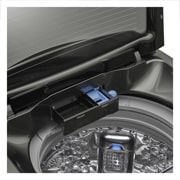 LG Lavadora de 17Kg, TurboWash 3D y ThinQ, negro platino, WT17BSS6H