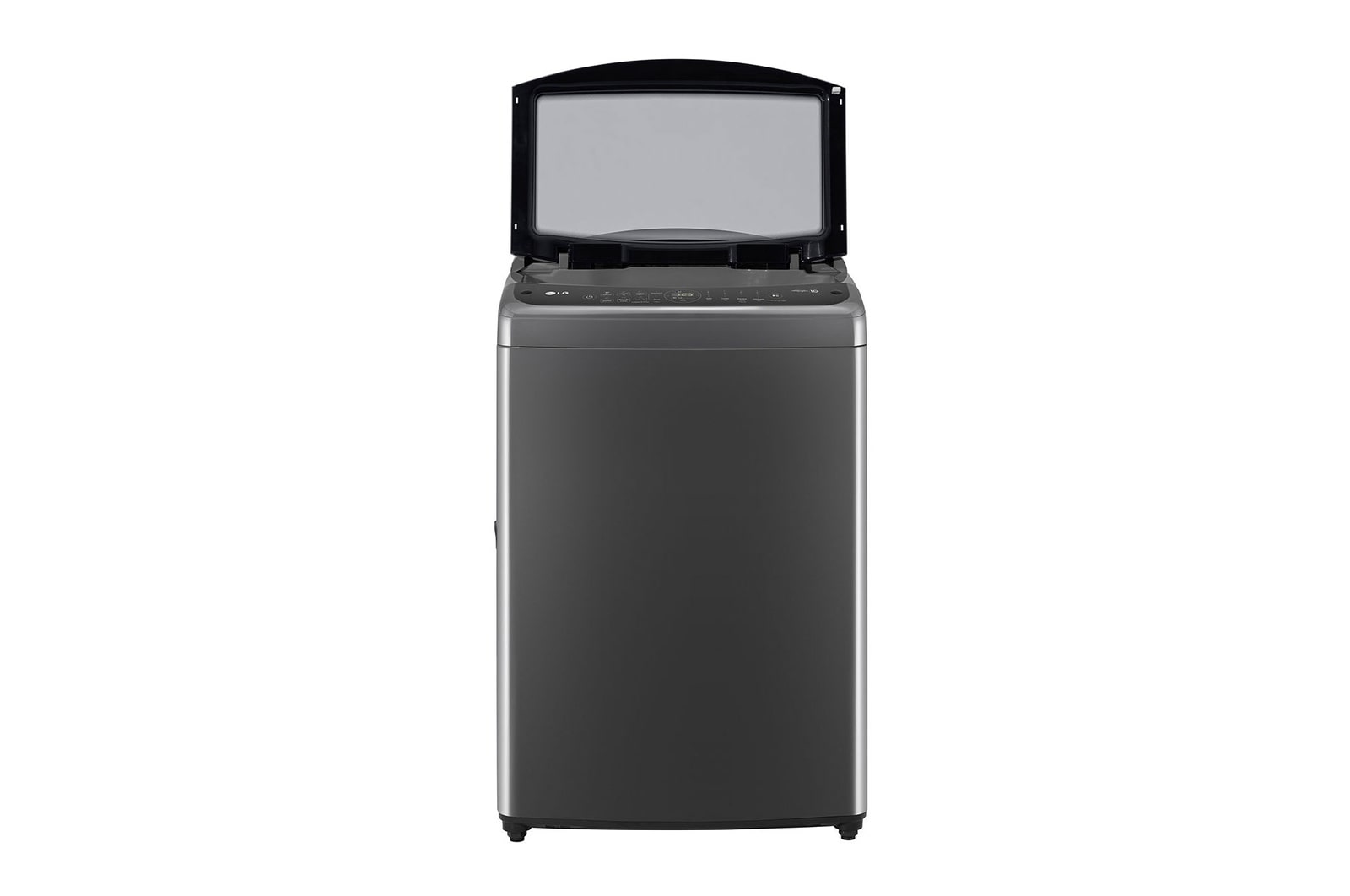 LG Lavadora de 17 kg carga superior con AI DD, Negro claro, WT17BV6T