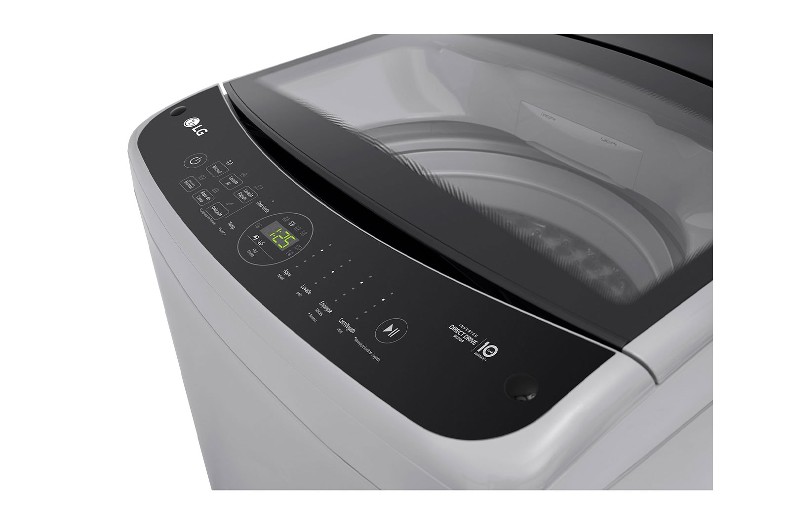LG Lavadora de 17Kg con AI DD™ y 6 Motion DD, Gris, WT17DV6