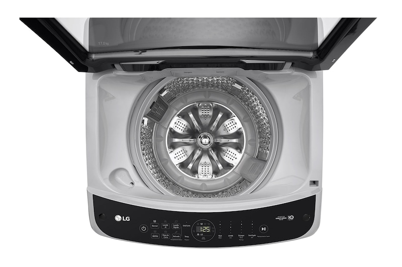 LG Lavadora LG de 17 kg carga superior con AI DD, Gris, WT17DV6T
