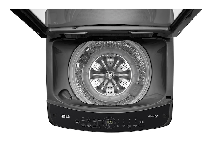 LG Lavadora LG de 19 kg carga superior con AI DD, Negro Claro, WT19BV6T