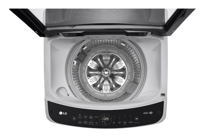 LG Lavadora LG de 19 kg carga superior con AI DD, Gris, WT19DV6T