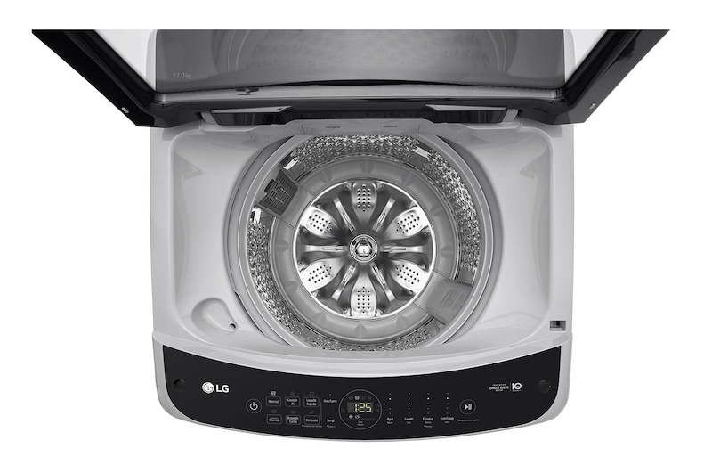 LG Lavadora LG de 19 kg carga superior con AI DD, Gris, WT19DV6T