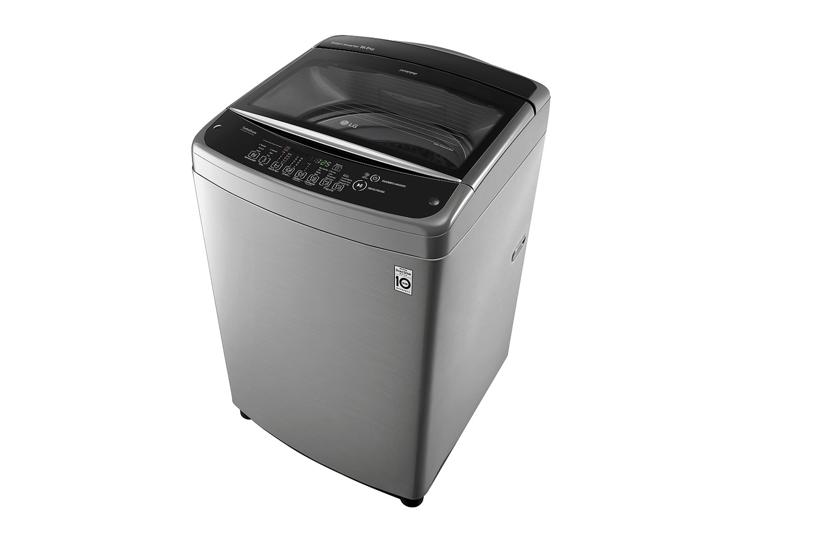LG Lavadora de 19 kg carga superior Smart Inverter con TurboDrum™, gris, WT19DSB