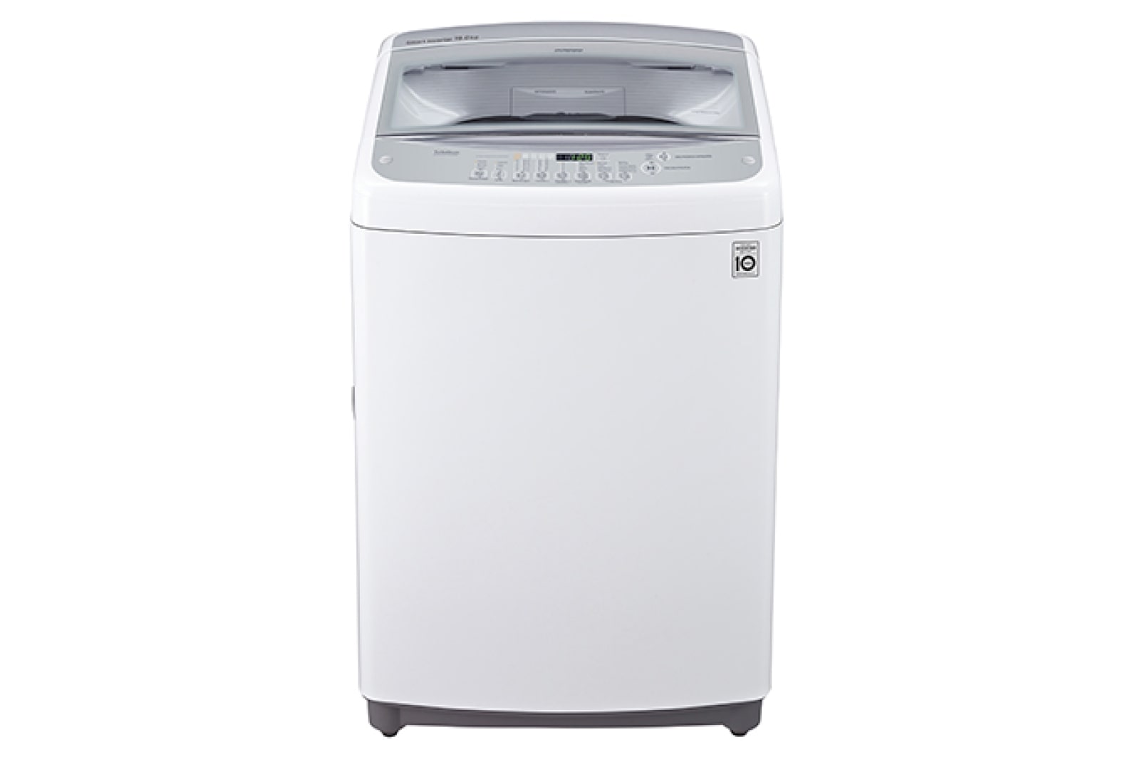 Vista frontal de Lavadora de 19Kg Smart Inverter con TurboDrum™, blanco WT19WSB