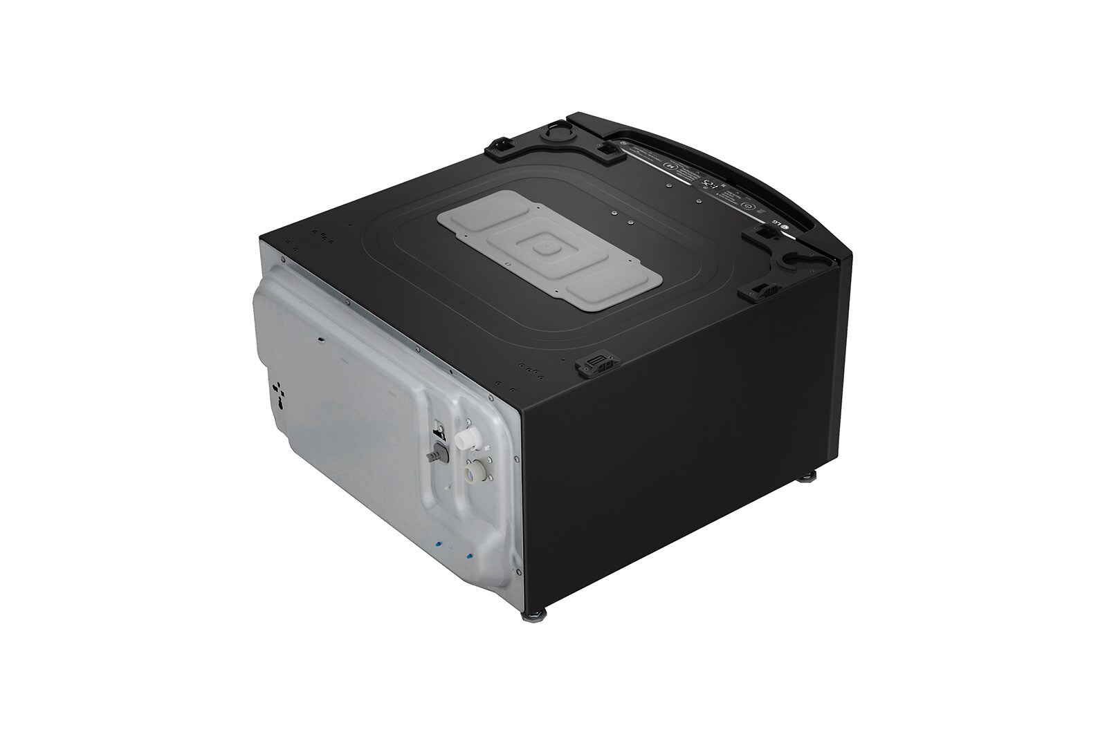 LG Lavadora de 2 kg, carga superior, TWINWash Mini, con Conectividad Wi-Fi, negro acero, WT2BM
