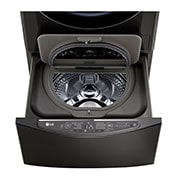LG Lavadora de 2 kg, carga superior, TWINWash Mini, con Conectividad Wi-Fi, negro acero, WT2BM