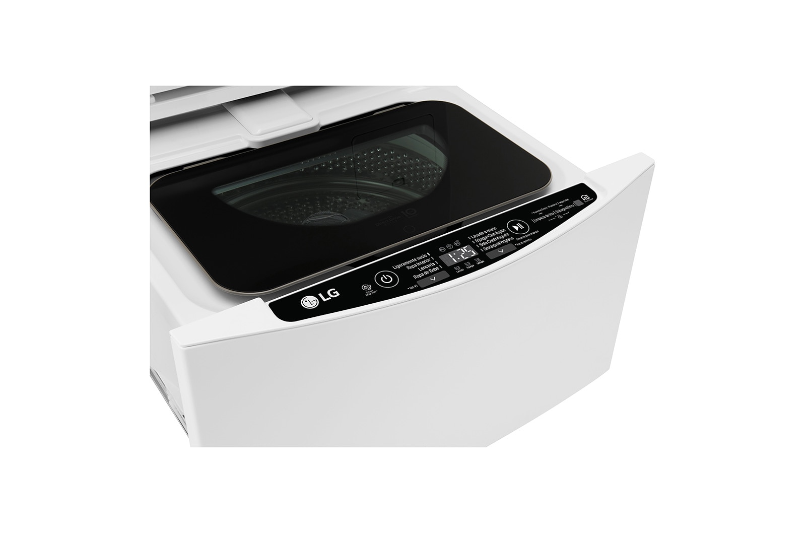 LG Lavadora de 2 kg, carga superior, TWINWash Mini, con Conectividad Wi-Fi, blanco, WT2WM
