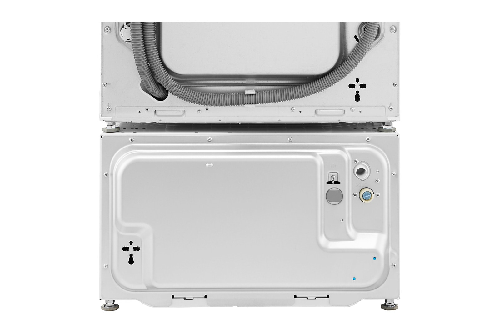 LG Lavadora de 2 kg, carga superior, TWINWash Mini, con Conectividad Wi-Fi, blanco, WT2WM