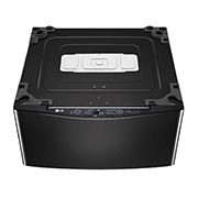 LG Lavadora de 3.5 kg, carga superior, TWINWash Mini, con Smart Diagnosis, negro acero, WT3BM