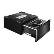 LG Lavadora de 3.5 kg, carga superior, TWINWash Mini, con Smart Diagnosis, negro acero, WT3BM
