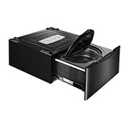 LG Lavadora de 3.5 kg, carga superior, TWINWash Mini, con Smart Diagnosis, negro acero, WT3BM