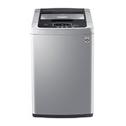 Vista frontal de Lavadora de 9 kg carga superior Smart Inverter con TurboDrum™, gris WT9DPB