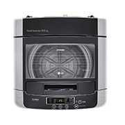 LG Lavadora de 9 kg carga superior Smart Inverter con TurboDrum™, gris, WT9DPB