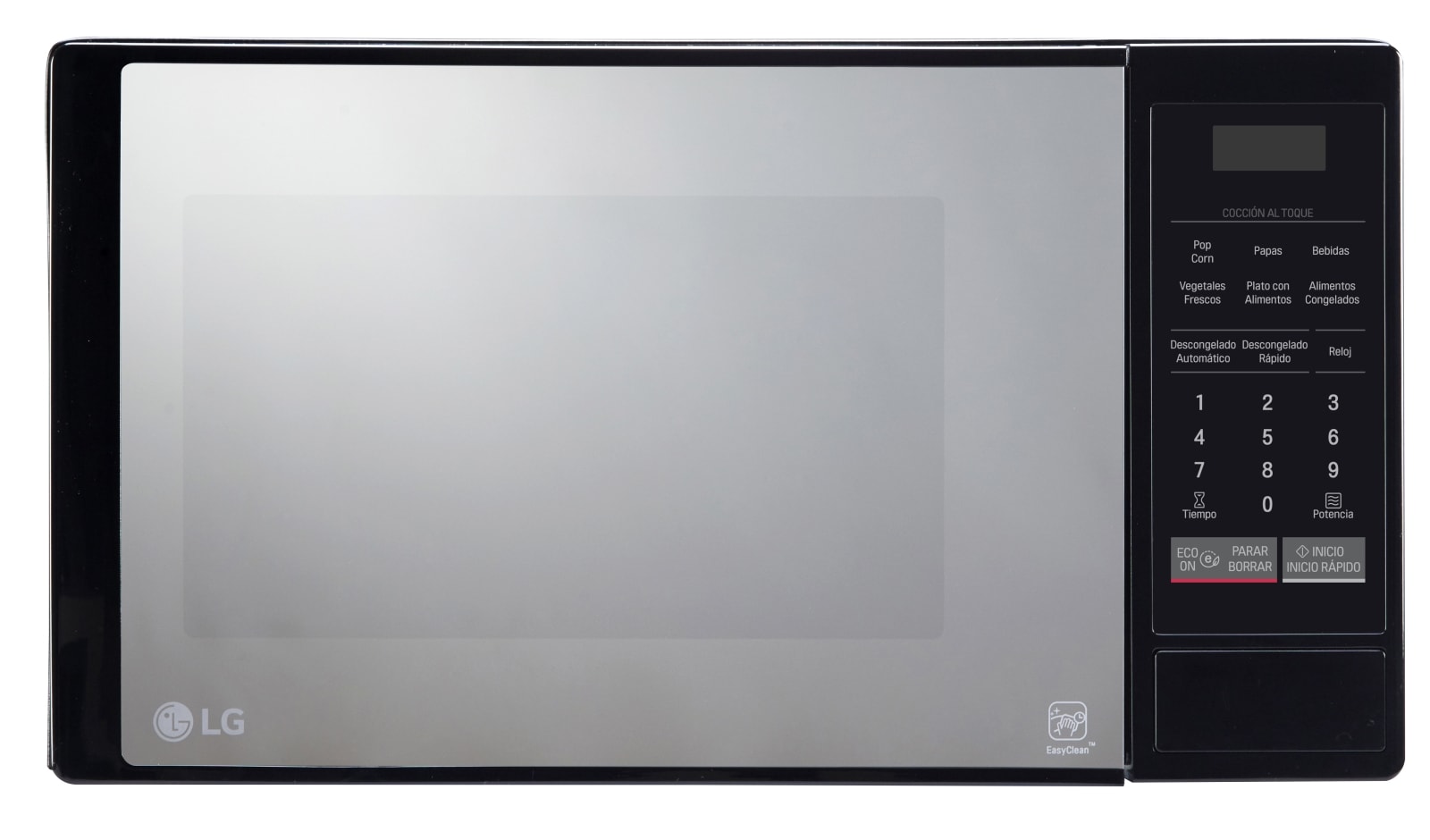 Vista frontal de Horno Microondas 23 Litros MS0843DBK