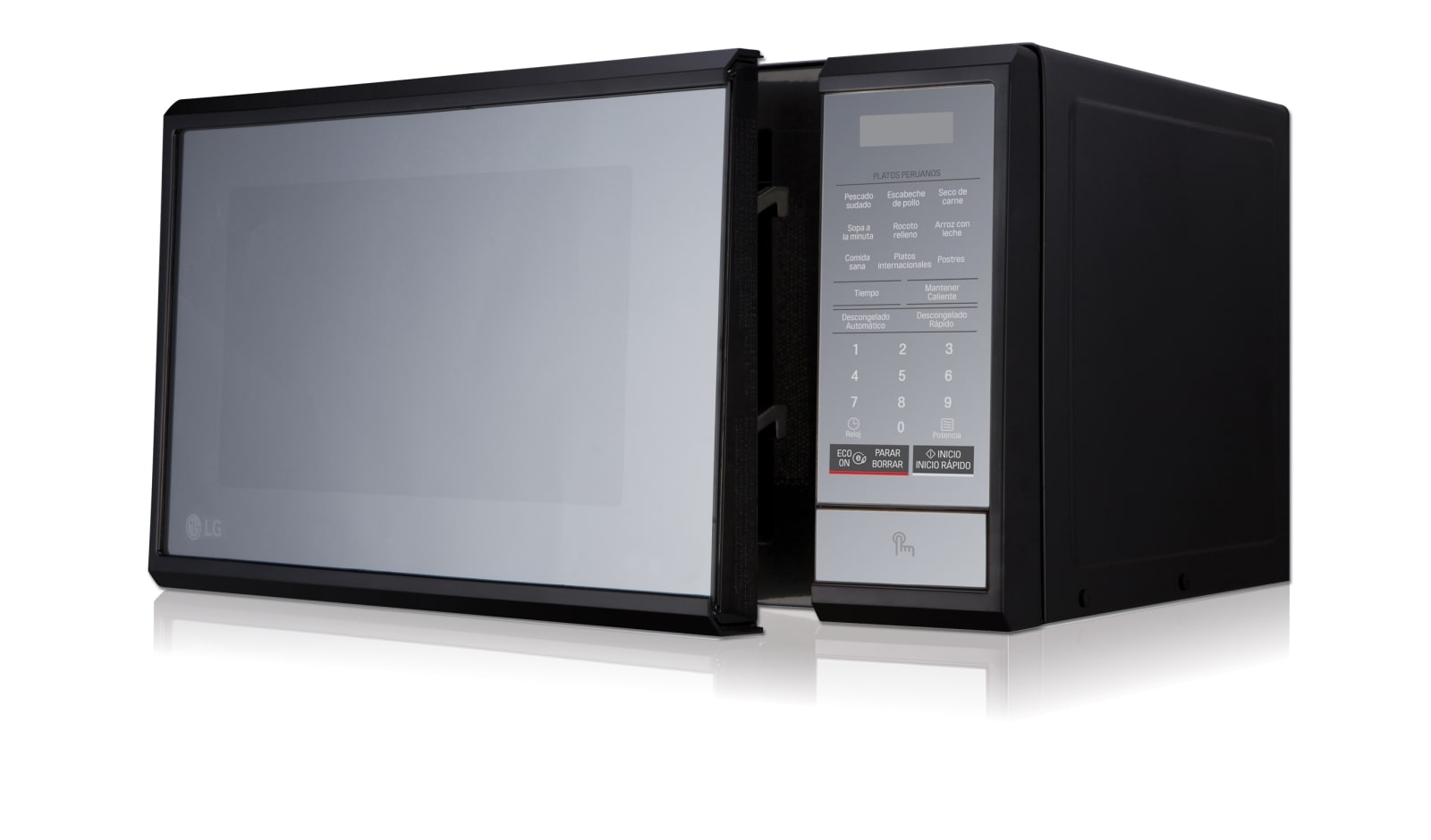 LG Horno Microondas 23 Litros, MS1140SBK