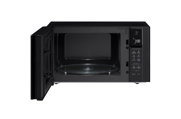 LG Horno Microondas NeoChef  42 Litros con EasyClean, luz interior y base estable, negro, MS4296DIR