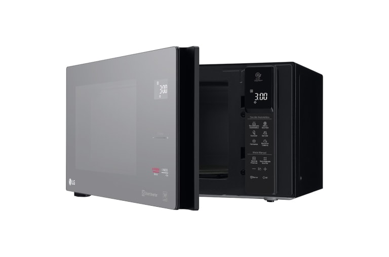 LG Horno Microondas NeoChef  42 Litros con EasyClean, luz interior y base estable, negro, MS4296DIR