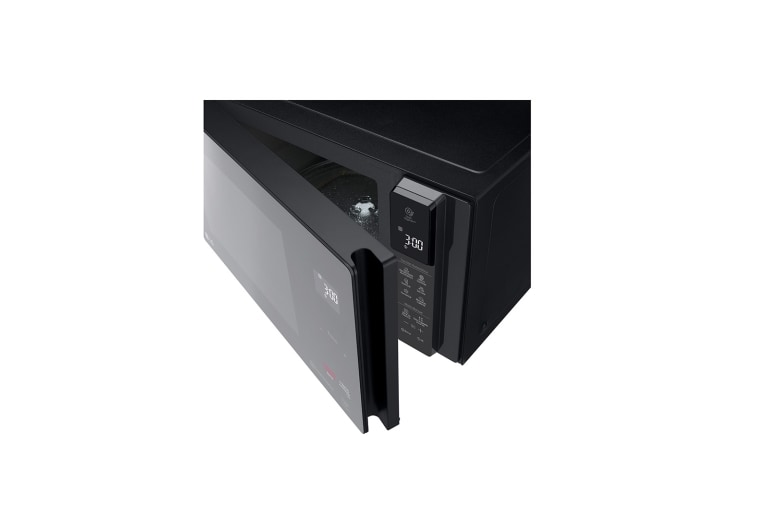 LG Horno Microondas NeoChef  42 Litros con EasyClean, luz interior y base estable, negro, MS4296DIR