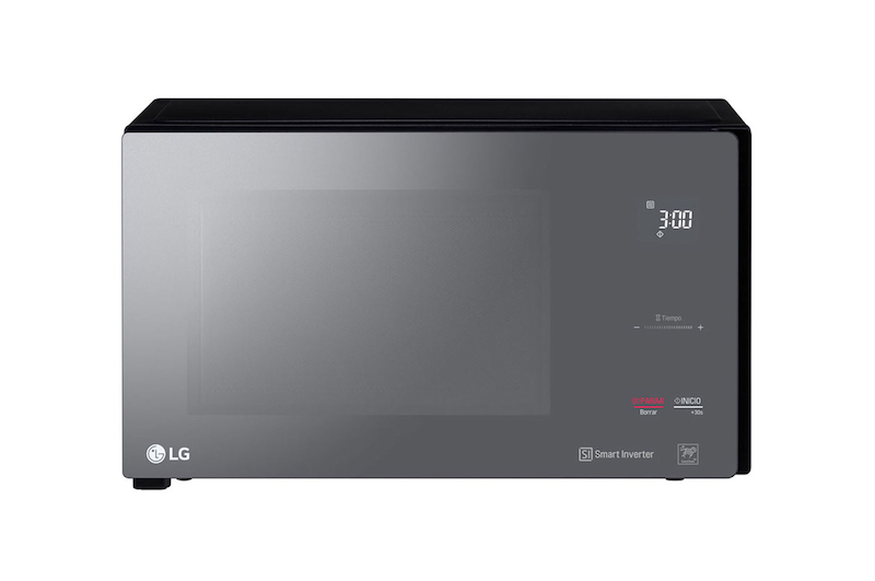 Vista frontal de Horno Microondas NeoChef 42L con EasyClean, negro, MS4296DIR
