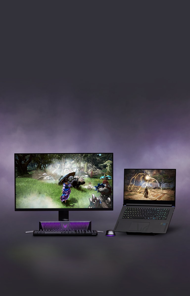 Una imagen de LG UltraGear™ Gaming Set-up