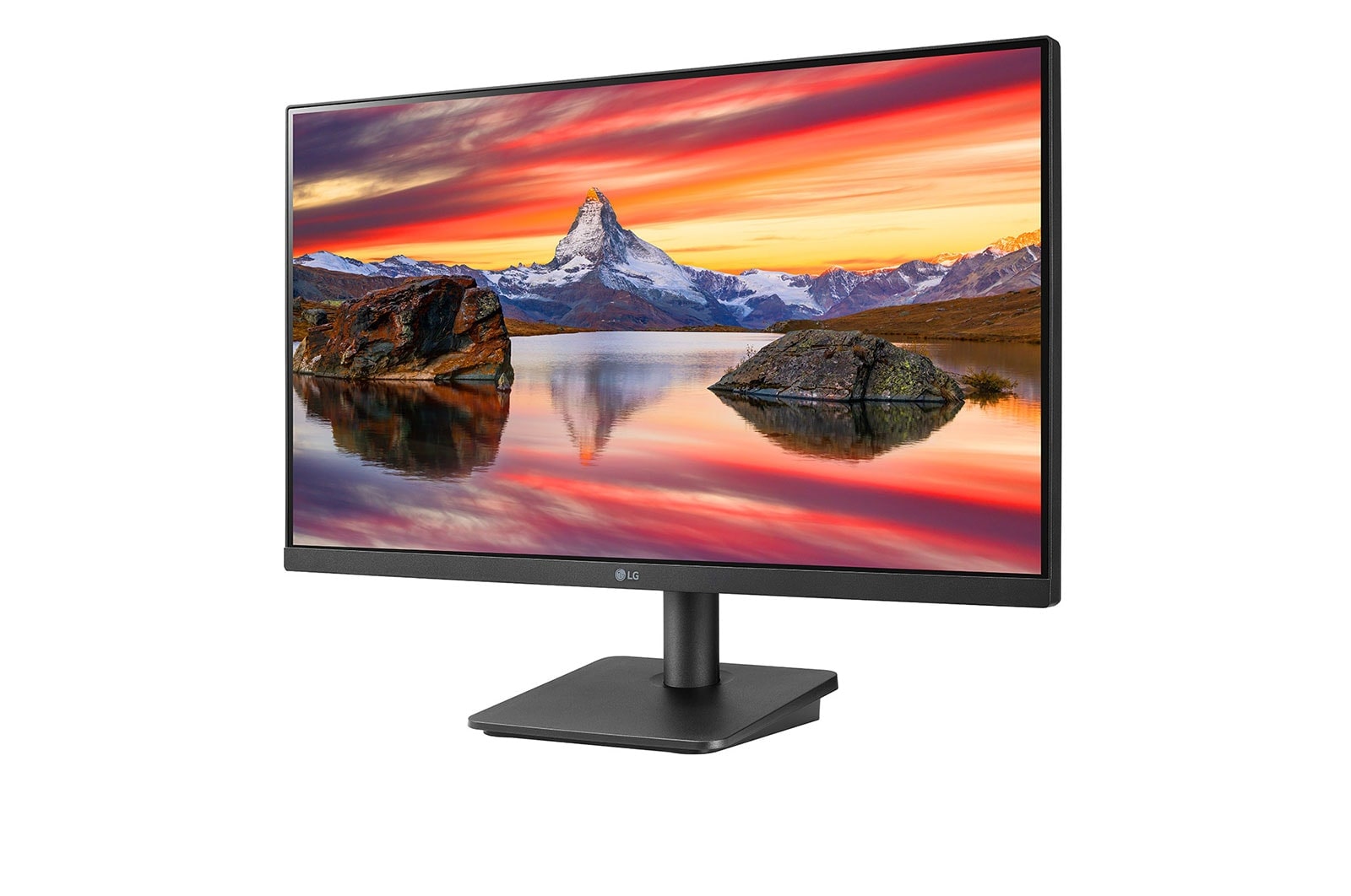 LG Monitor IPS Full HD de 23,8" con un diseño prácticamente sin bordes en los 3 lados, 24MP400-B