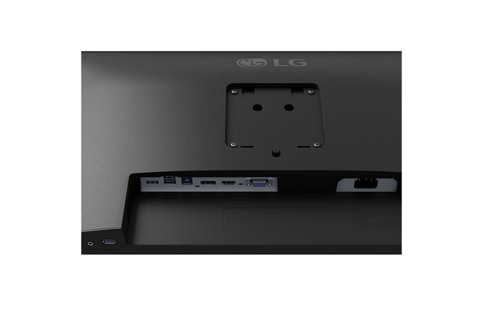 close-up view of ports