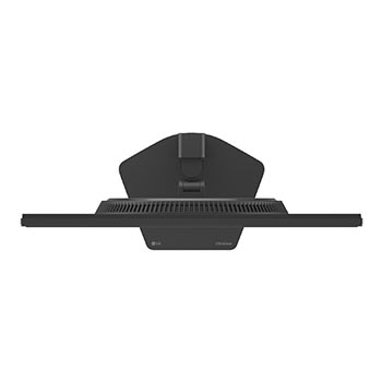 +30 degree swivel monitor top view