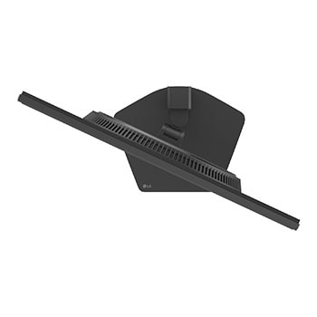 -30 degree swivel monitor top view