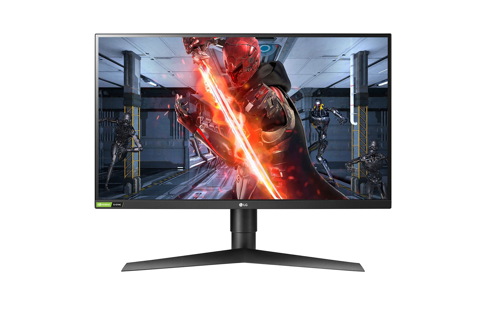 Vista frontal de  Monitor para jugadores de 27&#34; Class UltraGear™ Nano IPS de 1ms con compatibilidad G-Sync® 27GL850-B