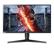 Vista frontal de  Monitor para jugadores de 27&#34; Class UltraGear™ Nano IPS de 1ms con compatibilidad G-Sync® 27GL850-B