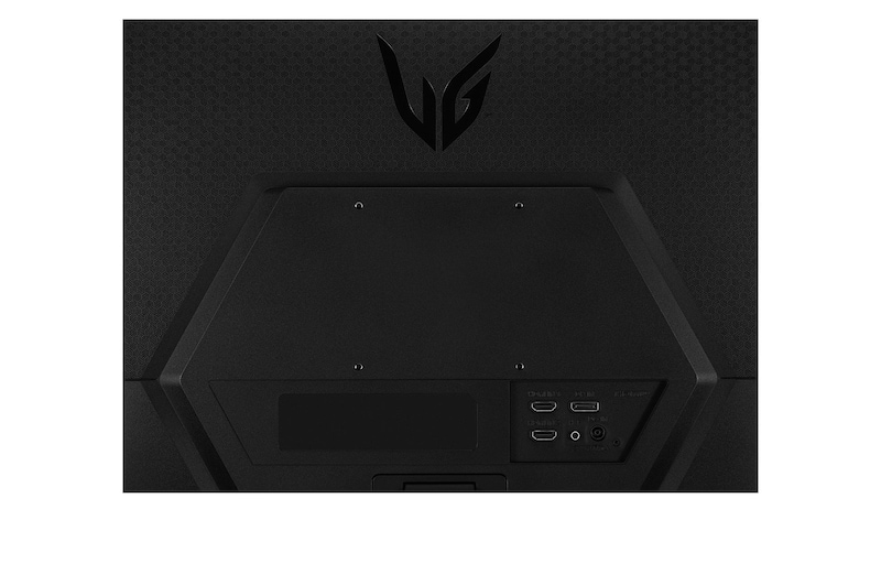 close-up view of ports