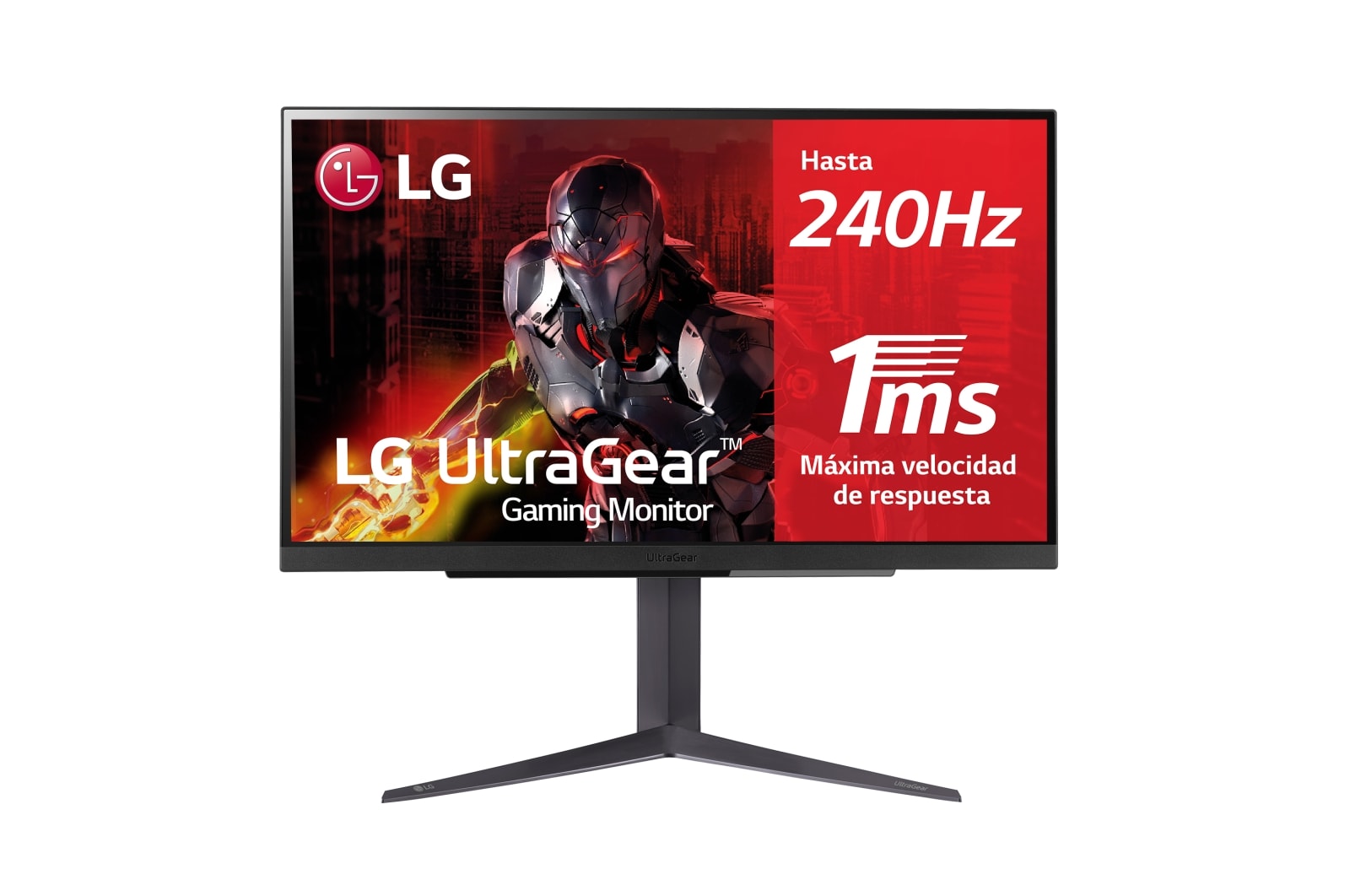 LG Monitor Gamer UltraGear™ QHD IPS de 27'', 1ms (GtG), 240Hz, 27GR83Q-B