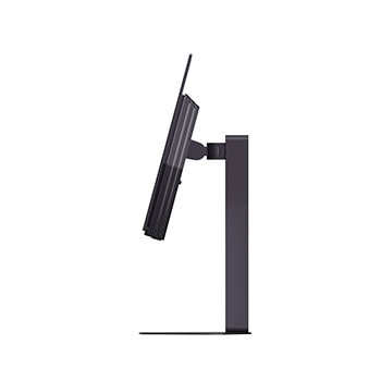 Upward-facing side view