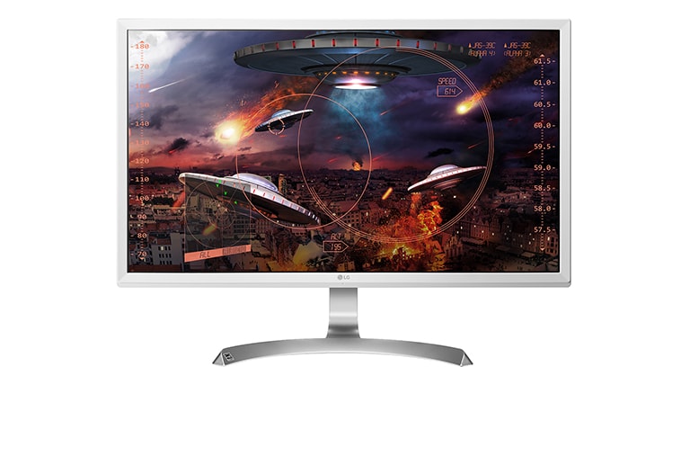 Vista frontal de Monitor UHD 4K 27” 27UD59-W
