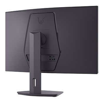 Vista trasera en perspectiva con luces encendidas