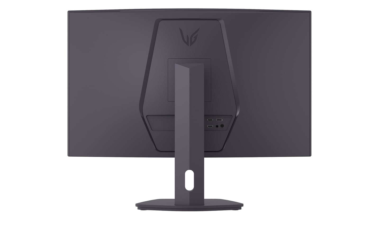 Vista trasera con luces encendidas