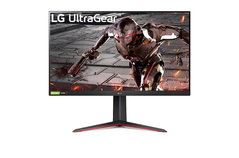 LG Monitor Gamer UltraGear™ FHD 5ms (GtG at Faster) de 31.5'', 32GN55R-B