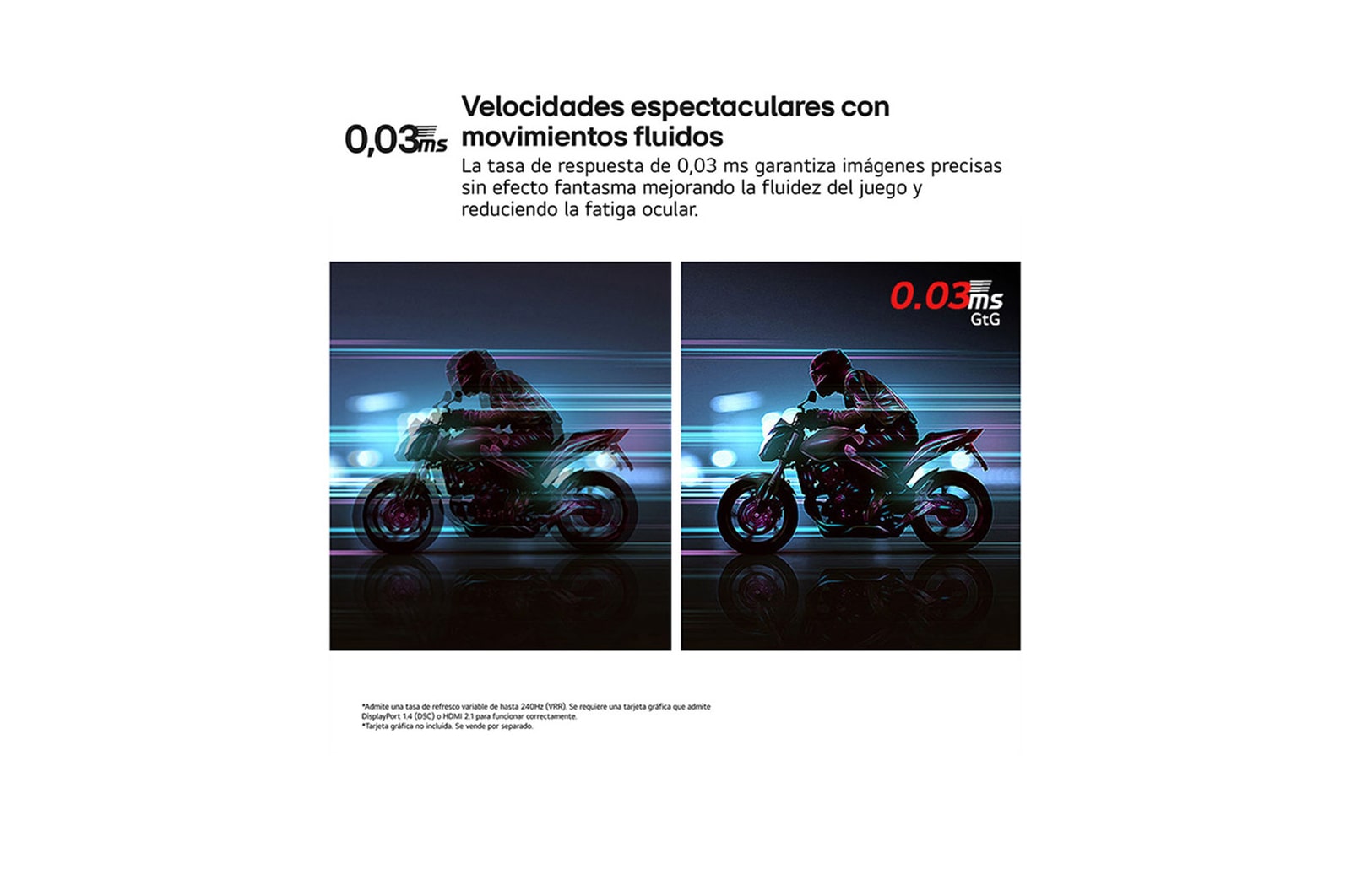 velocidades espectaculares