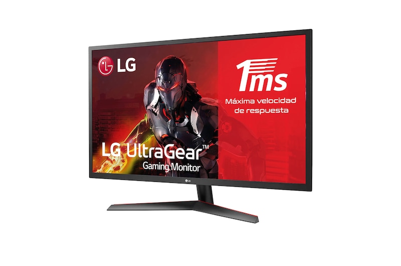 LG Monitor Gamer UltraGear™ FHD IPS 1 ms MBR de 32”, 32MP60G-B