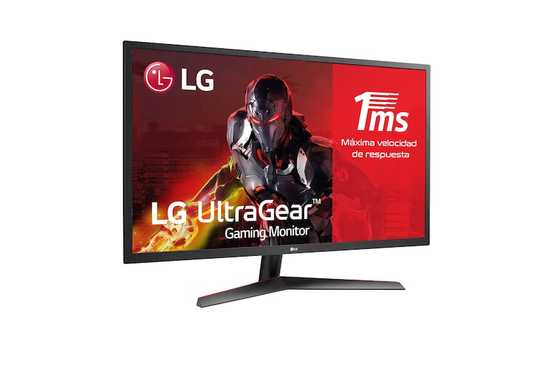 LG Monitor Gamer UltraGear™ FHD IPS 1 ms MBR de 32”, 32MP60G-B