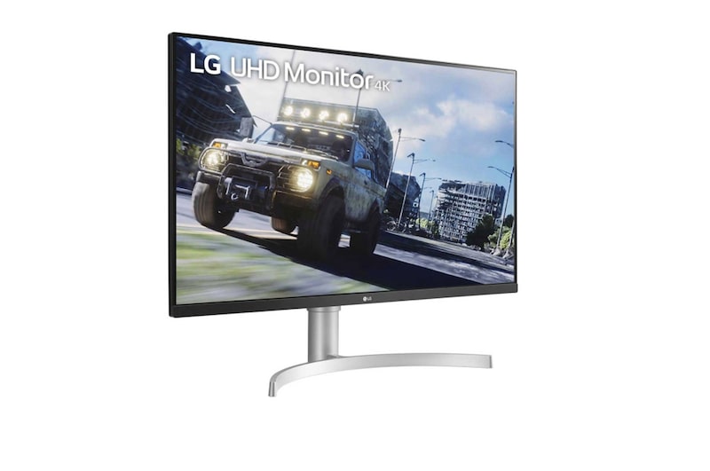 LG Monitor UHD de 31.5'' compatible con Freesync, 32UN550-W